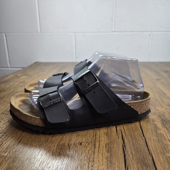 Birkenstock Arizona Double Strap Black Sandals - Picture 11 of 14